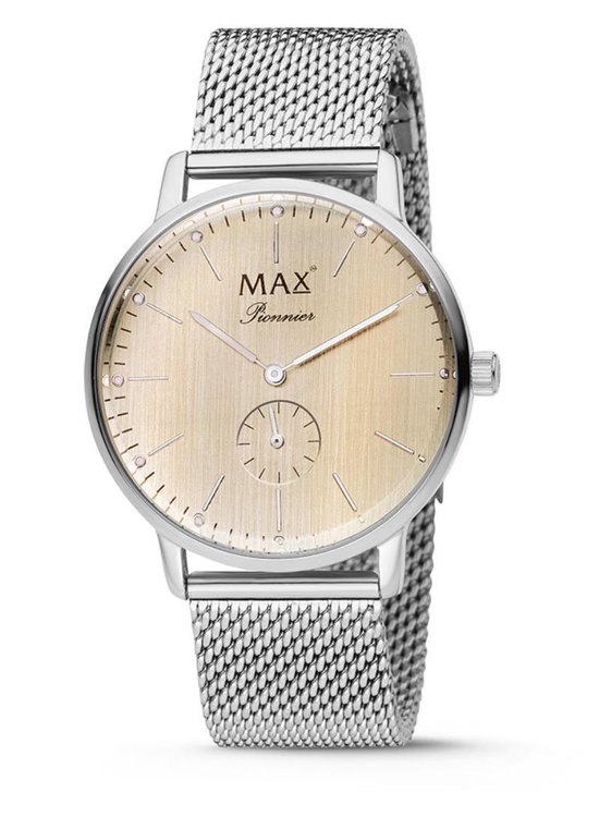 Max 5 -MAX726 - Horloge - Staal - Zilverkleurig - 40 mm