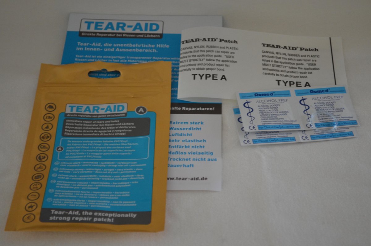 Reparatieset Tear Aid type A - Merkloos