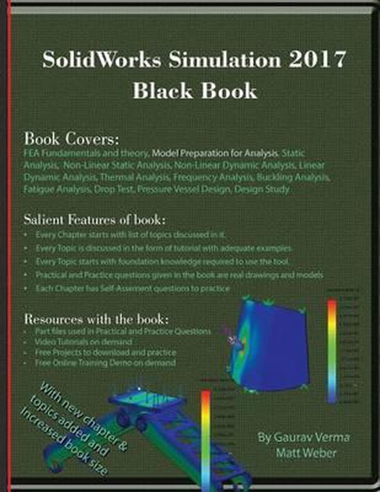 SolidWorks Simulation 2017 Black Book - cover
