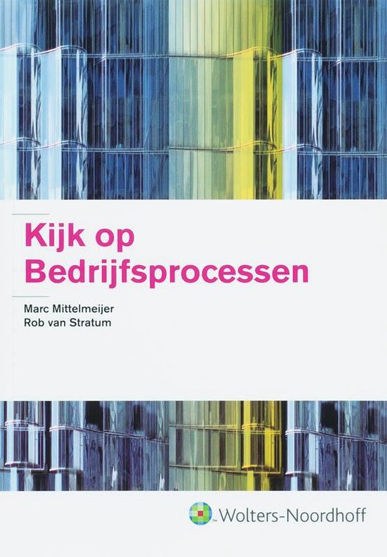 Cover van het boek 'Kijk op bedrijfsprocessen / druk 1' van R. van Stratum en M. Mittelmeijer