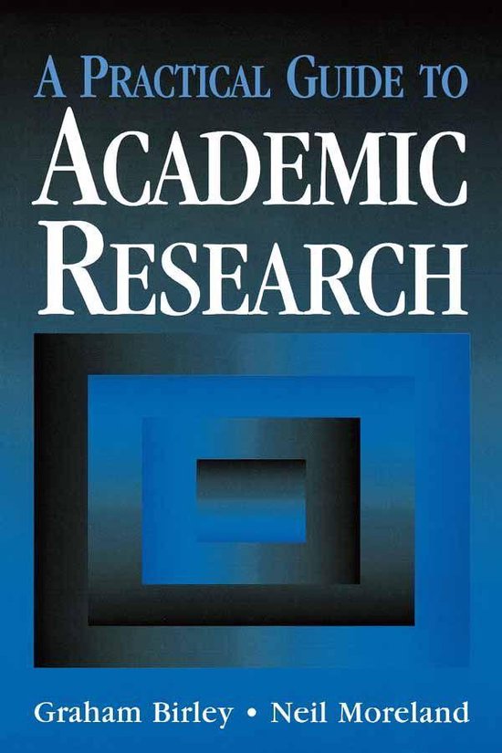 A Practical Guide to Academic Research - cover