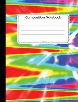 Composition Notebook  Tie Dye