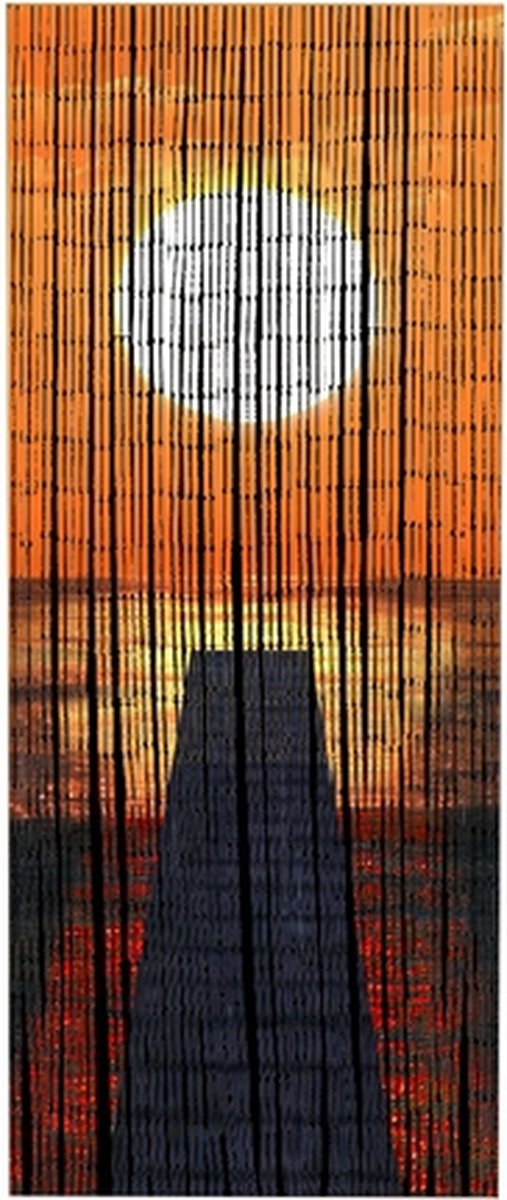 WENKO Bamboe gordijn 90x200 cm
