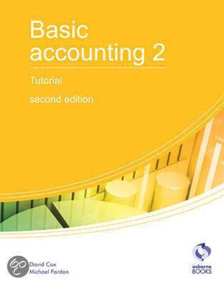 Basic Accounting 2 Tutorial - David Cox