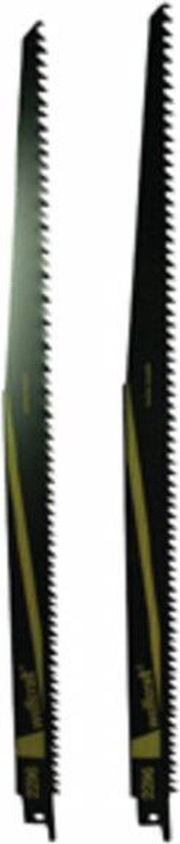 wolfcraft - Reciprozaagblad 280mm - voor hout en kunstof / PVC - Reciprozaagbladen universeel - 2296000