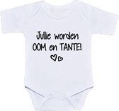 Aankondigen zwangerschap romper - Rompertje - Jullie worden oom en tante - Romper aankondiging zwangerschap - Zwangerschapsaankondiging oom en tante - Aankondiging baby - Aankondig