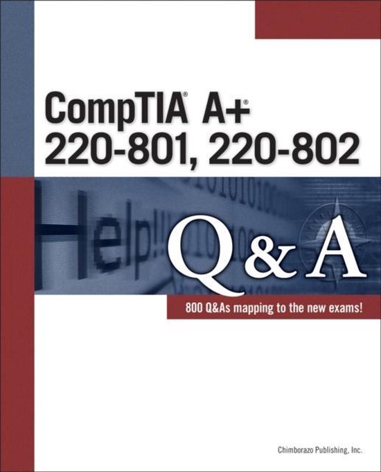 CompTIA A+ 220 801 220 802 Q&A 4th - cover
