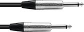 PSSO Luidsprekerkabel Jack 2x2.5 10m zwart