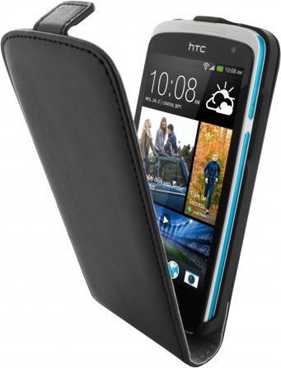 Mobiparts Classic Flip Case HTC Desire 500 Black