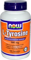 L-Tyrosine 500mg - 120 capsules