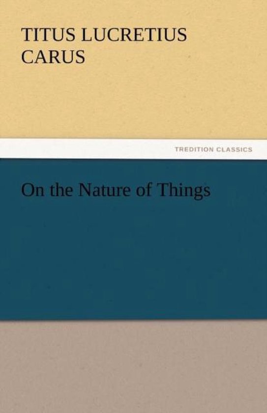 On the Nature of Things - cover