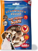 Hondensnack soft chicken sushi 70gr