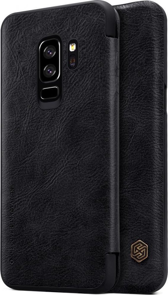 Nillkin Qin Series Flip Hoesje Samsung Galaxy S9 Plus Zwart