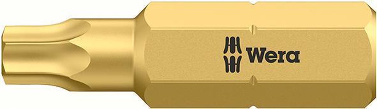 Wera Torx T10 Bit 25mm 1/4" - Sterke Schroefbit