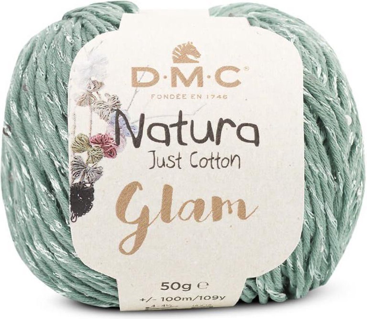 Pelote Natura Glam Just Cotton de DMC