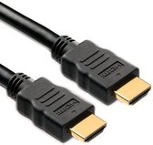 Benza HDMI High Speed Kabel voor beeld, geluid en internet (ethernet) - 3 Meter Zwart