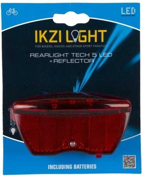 Ikzi - Achterlicht - 5x Led - Rood - Ikzi Light