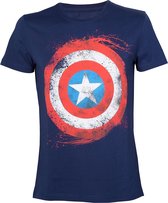 Marvel - Marvel Comics - Captain America - Heren T-shirt - S