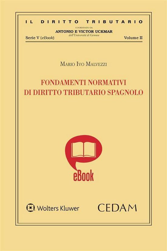 Fondamenti normativi di diritto tributario spagnolo - cover