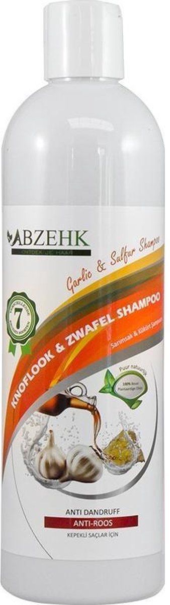 Abzehk Knoflook & Zwavel Shampoo 400ml