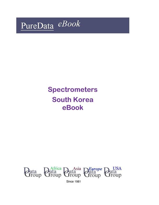PureData eBook - Spectrometers in South Korea - cover