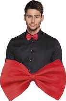 18 stuks: Vlinderstrik Basic - rood