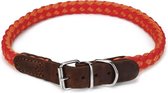 Beeztees Korda - Halsband Hond - Rood/Oranje - 53-59 cm