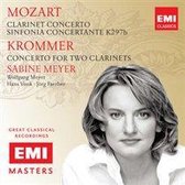 Mozart: Clarinet Concerto; Sinfonia concertante; Krommer: Concerto for two clarinets