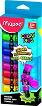 COLOR'PEPS gouache ultra lavable - couleurs assorties - tubes de 12 ml - en carton x 12