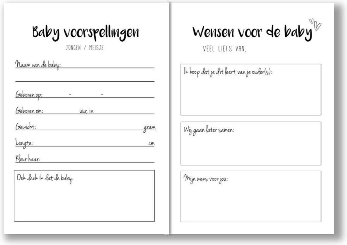 Bol Com Babyshower Invulboek Hooray Mommy To Be