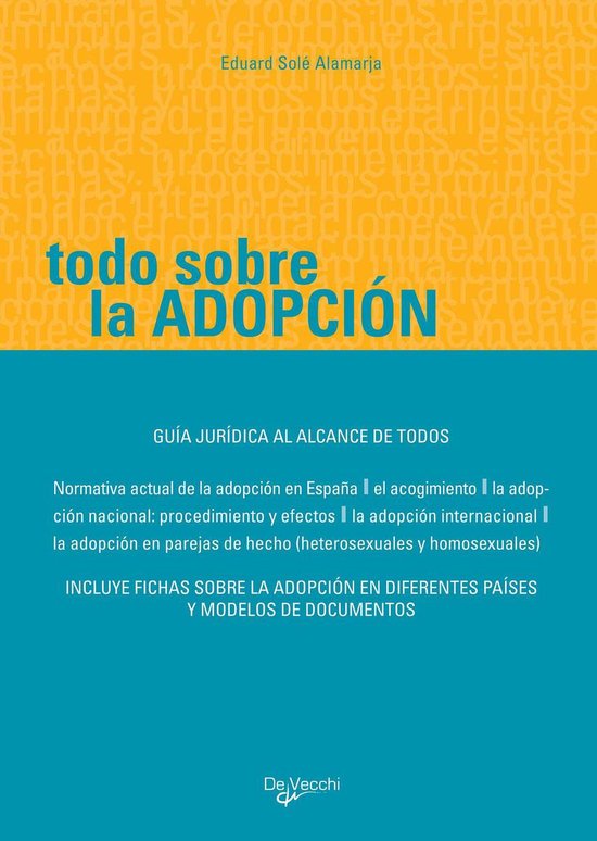 Boek cover Todo sobre la adopción van Eduard Solé Alamarja (Onbekend)