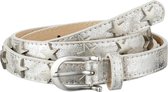 Riem zilver met sterren verkleedaccessoire voor dames 85 cm