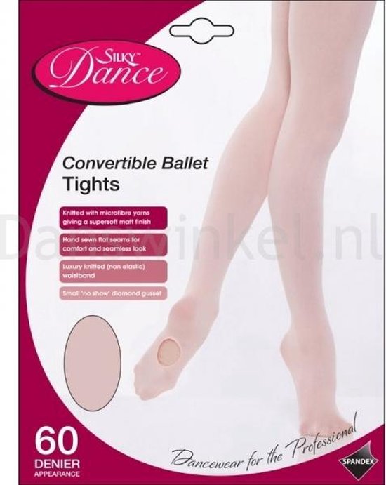 Silky Ballet Tights Convertible Small 