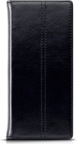 Sony Xperia XA1 Bookcase hoesje - CaseBoutique -  Zwart - Leer