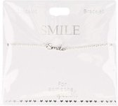Armband Smile, silver plated