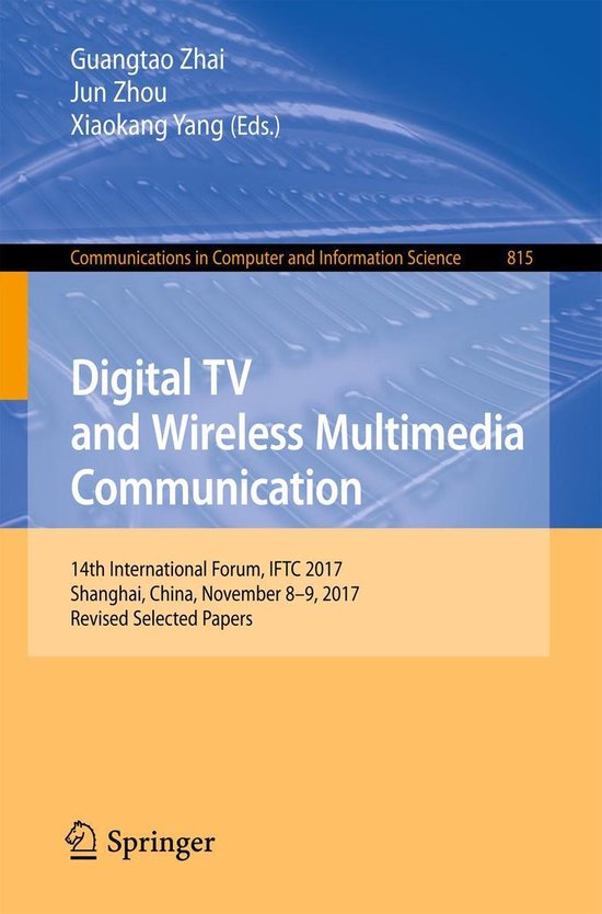 Springer Nature Proceedings Computer Science - Digital TV an ... - cover