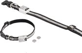 Nobby Reflecterende LED Halsband - Zwart -  40-55 x 1,2 cm