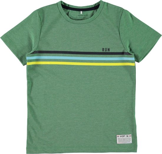 Name it Jongens T shirt Medium Green Maat 122 128 bol