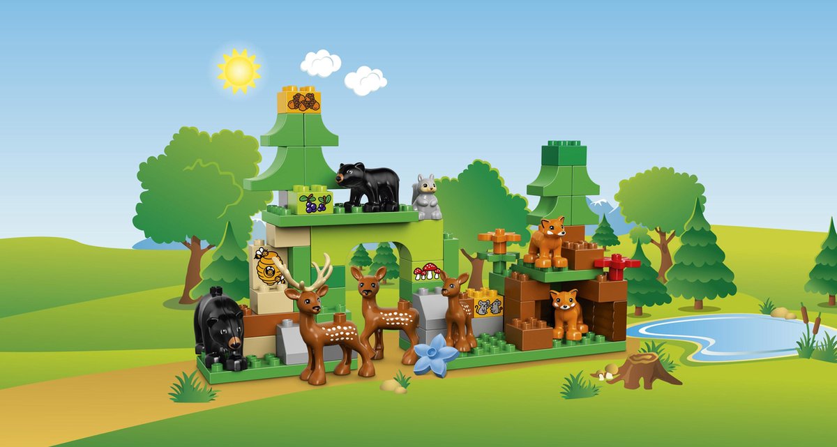 LEGO Duplo 10584 - Le Parc de la Forêt - De 2 ans à 5 ans