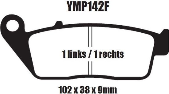 2 Paires Plaquettes De Frein Avant Pour Honda CBR900RR, 929RR, 954RR, RVT1000R (années 1998-2006) - 8