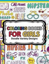 Coloring Book for Girls Doodle Cutes