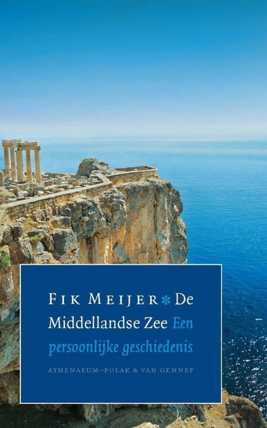 Cover van het boek 'De Middellandse Zee' van Fik Meijer