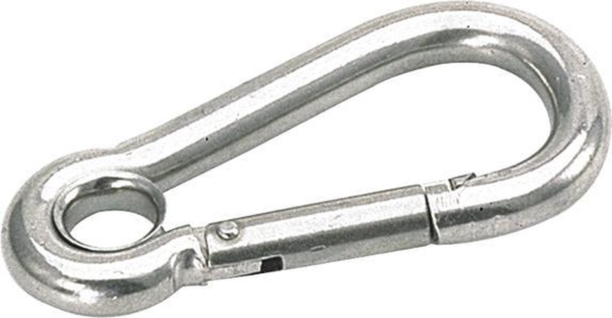Talamex Karabijnhaken met oog 60MM