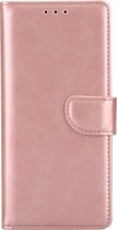 Xssive Hoesje voor Nokia 5 Book Case - geschikt voor 3 pasjes - Rose Goud
