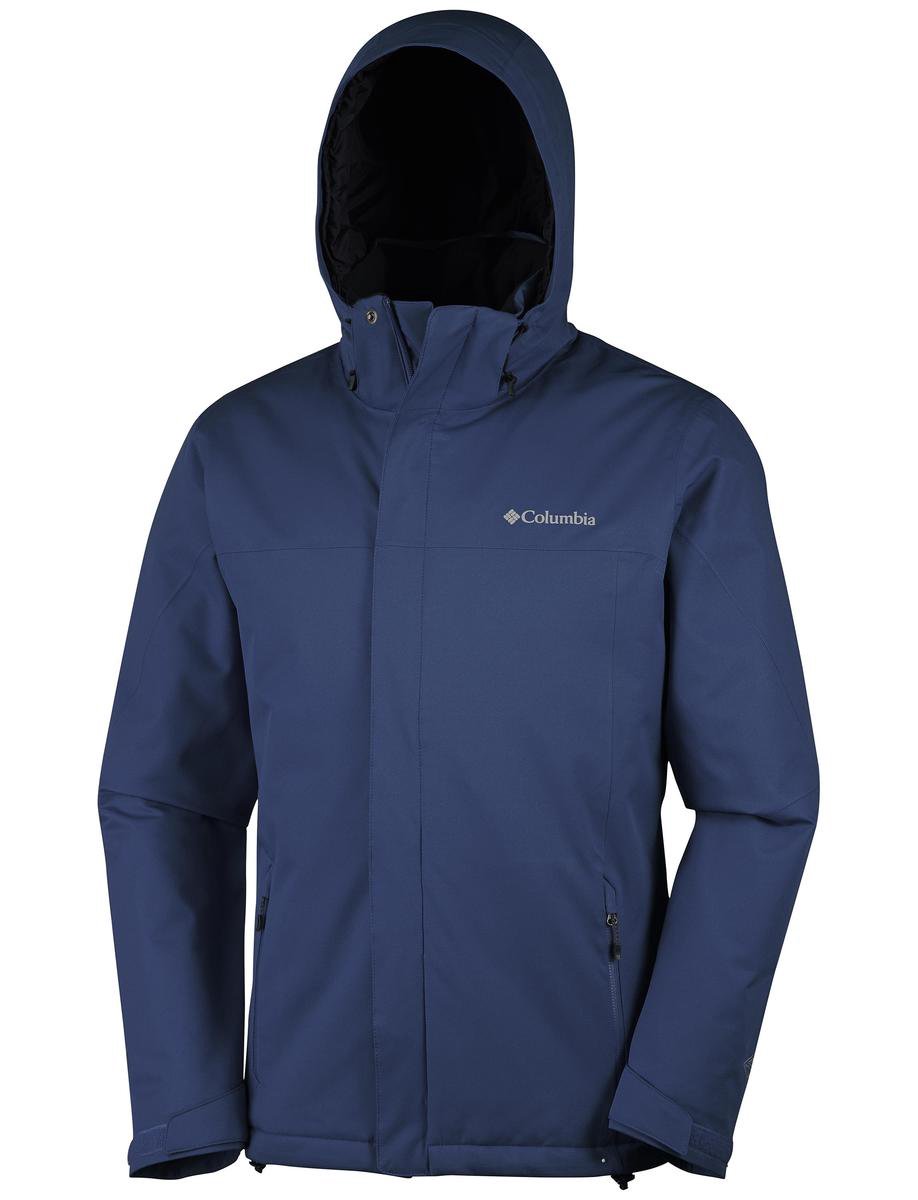 Columbia Everett Mountain Jacket - heren - winterjas - L - blauw | bol.com