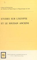 Études sur l'Égypte et le Soudan ancien (1)