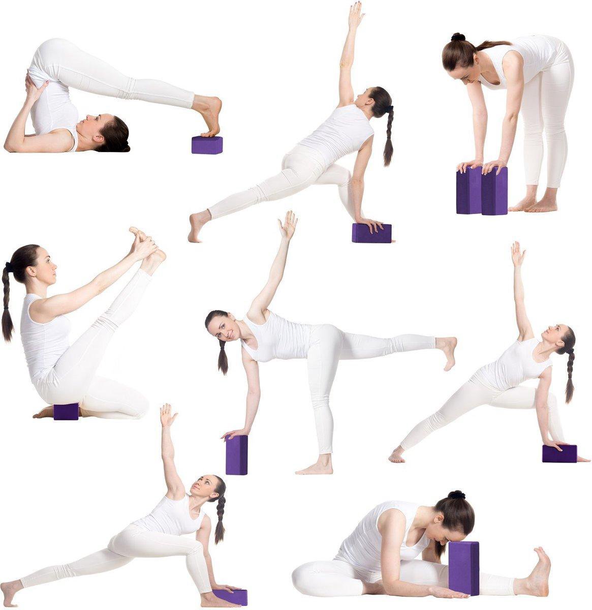 Yogablokken van Schuim – 2 Stuks – Blauw – Blok voor Yoga Oefeningen  Rekoefeningen en... | bol.com