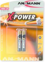 Ansmann X-Power Batterij AAAA 1,5V - LR61/MN2500/AAAA - BL.A2