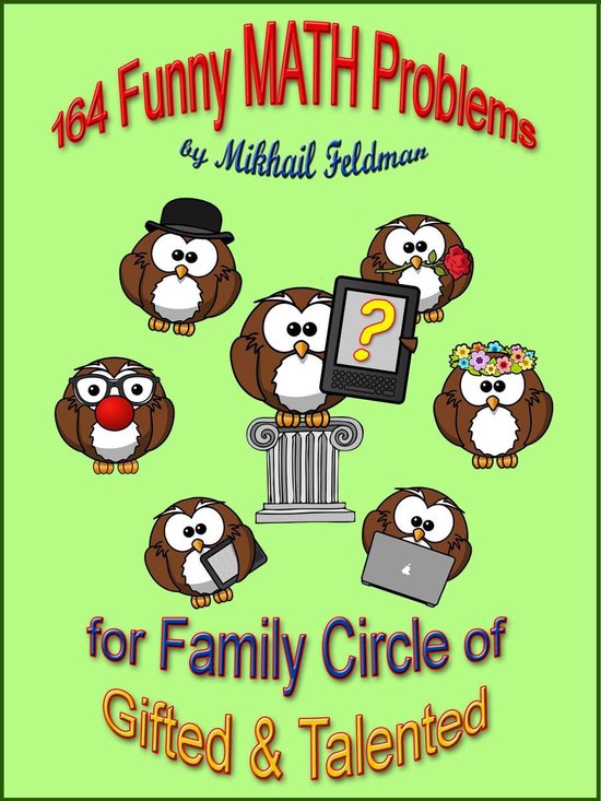 164 Funny MATH Problems for Family Circle of Gifted & Talent ... - cover