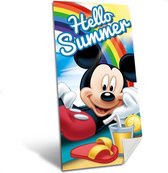 Disney Mickey Mouse Hello summer - Strandlaken - 140 x 70 cm - Multi